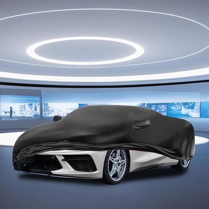 PU Leather Car Cover Waterproof All Weather, Waterproof Car Cover Fit - Image 5