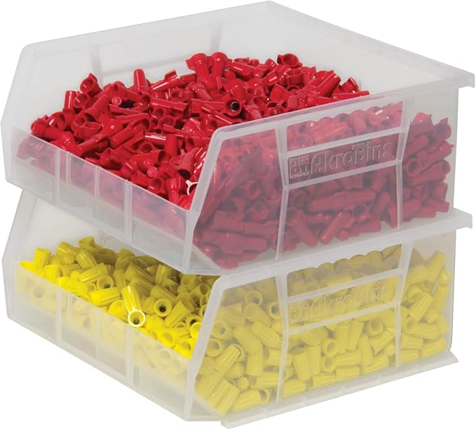 Akro-Mils 30235 AkroBins Plastic Storage Bins, Space-Saving Stackable Bins - Image 4