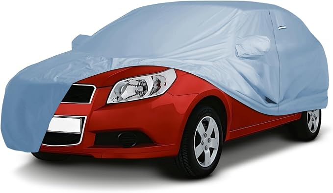 iCarCover Premium Car Cover for 2004-2022 Chevy Aveo Sedan Heavy Duty by iCarCover