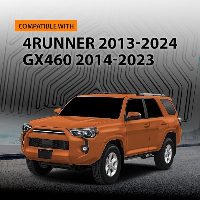 G-PLUS Floor Mats for Toyota 4Runner 2013-2024/Fit for Lexus GX460 2014-2023 - Image 8