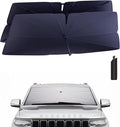 Windshield Sun Shade Umbrella for 2022-2025 Jeep Wagoneer Accessories: Custom by HIMUMOY