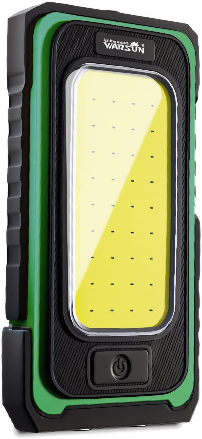 WARSUN Led Rechargeable Portable Magnetic Waterproof Solar Flood Light by WARSUN
