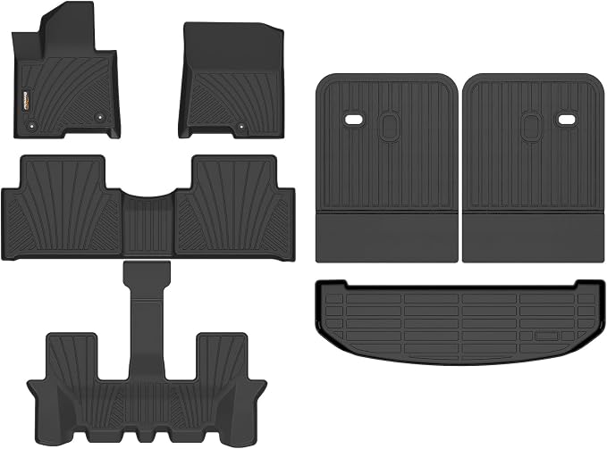 Binmotor-All Weather Floor Mats Cargo Liner Custom Set by VisittheBinmotor