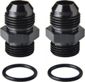 10AN Male Flare to 10AN ORB O-ring Boss Fuel Pump Rail Adapter Fitting Aluminum by Podavelle