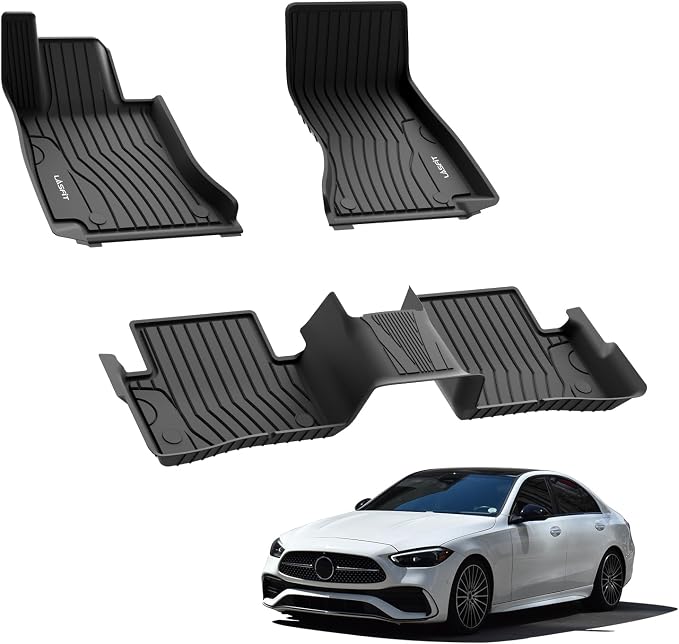 LASFIT Floor Mats for Mercedes Benz C Class 2026 2025 2024 2023 2022 C300 / C43 - Image 8