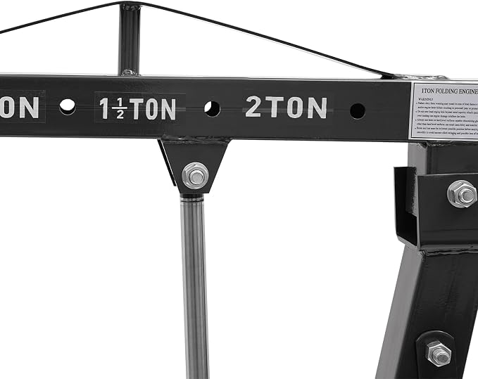Folding Engine Hoist 1 Ton Engine Crane Lift - Image 8
