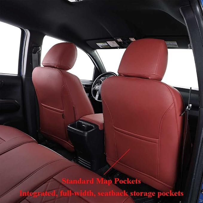 EKR Custom Fit Tacoma Front Car Seat Covers - Image 3