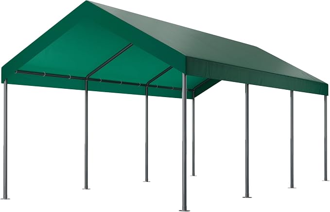 Shintenchi 10x20ft Heavy Duty Carport by Shintenchi