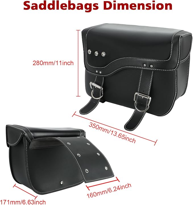 SUNPIE Motorcycle Saddlebags - Image 6