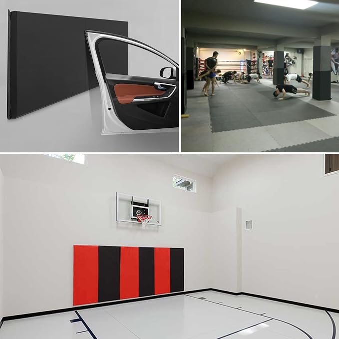 PROGOAL 2"/4" Thick Foam Protection Wall Pad，Gym Basketball-Court - Image 7