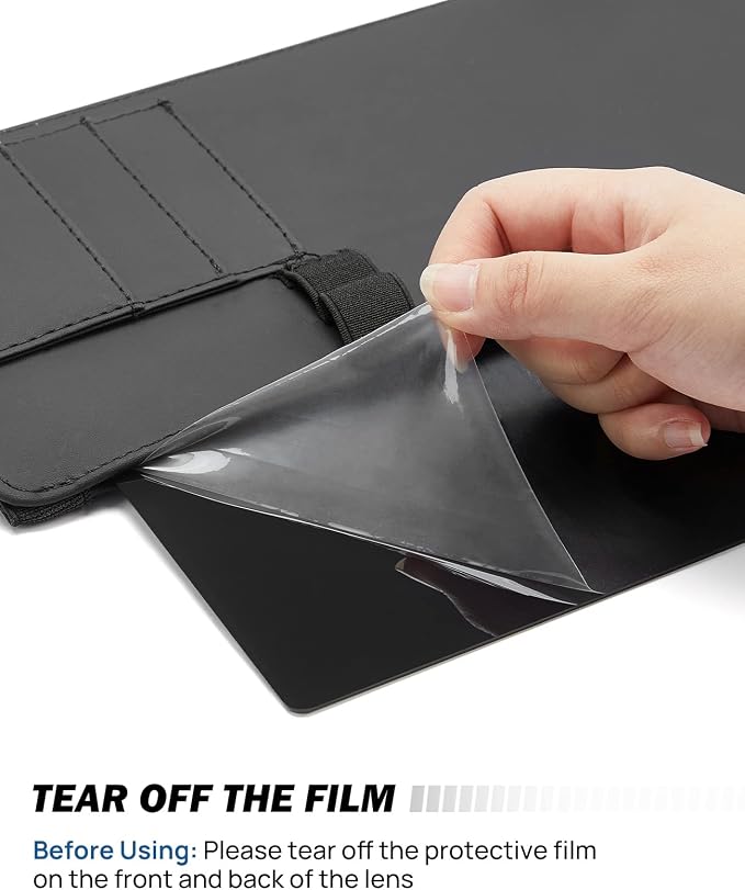 JoyTutus Polarized Sun Visor Sunshade Extender - Image 2