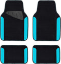 CAR PASS Waterproof Universal Fit Car Floor Mats, Faux Leather Car Carpet Mats by CARPASS