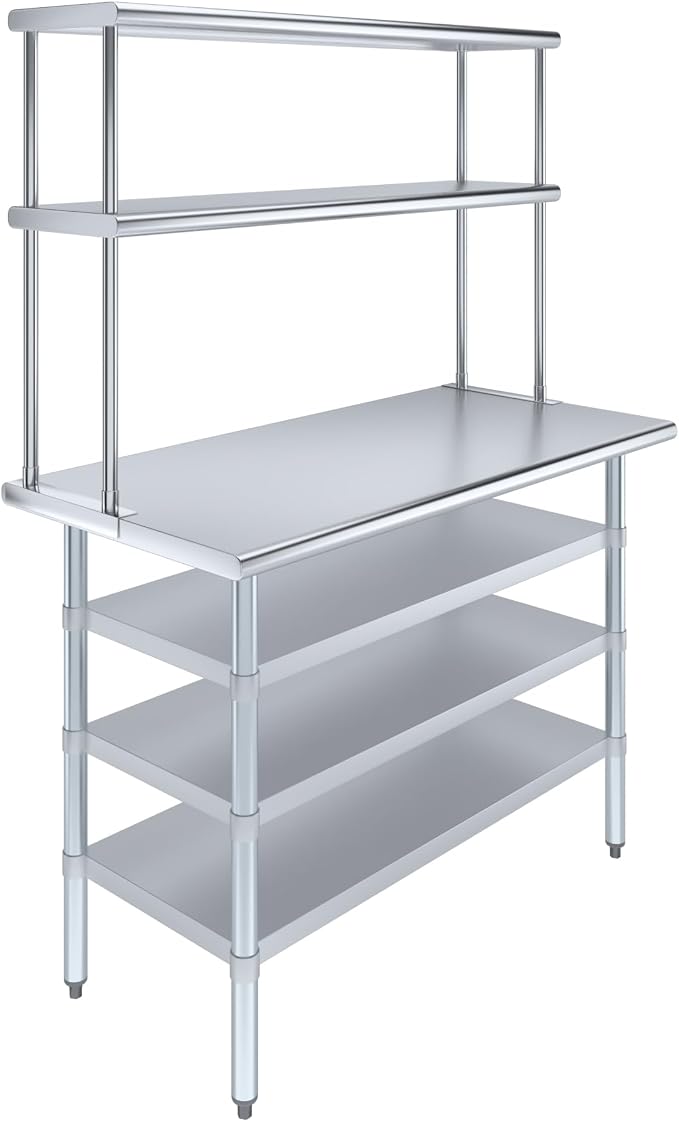 Amgood (24" x 48" Stainless Steel Work Table by AmGood
