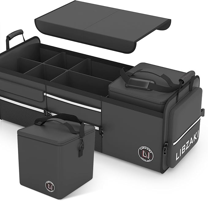 LIBZAKI Oversize 4 in 1 Car Trunk Storage Organizer by LILIBZAKI