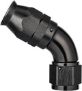 EVIL ENERGY 8AN 60 Degree PTFE One Piece Full Flow End Hose Fitting Aluminum by EVILENERGY