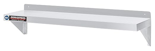 DuraSteel Stainless Steel Wall Shelf by DuraSteel