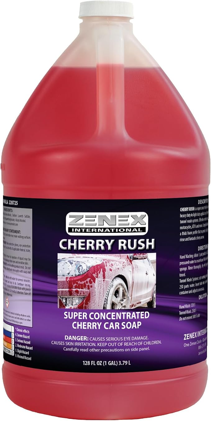 Zenex Cherry Rush Car Soap by ZenexInternational