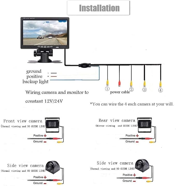 Wired Backup Camera System - Image 6