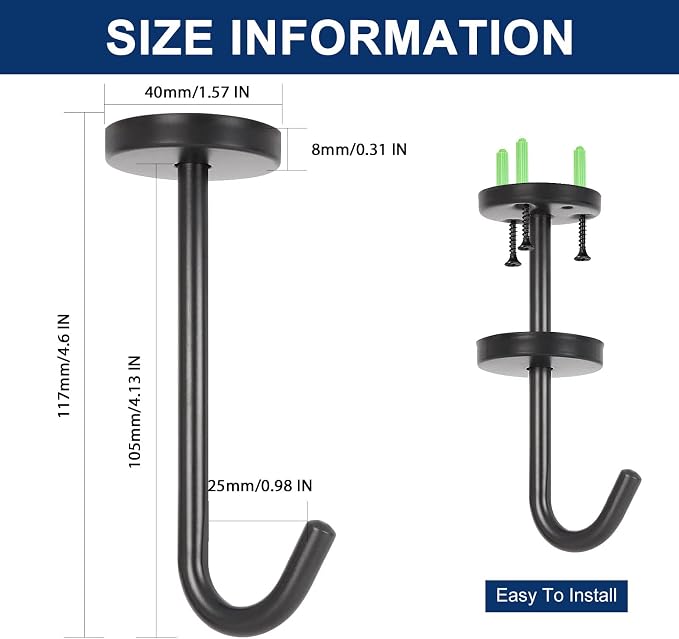 NearMoon Coat Hooks, Wall Hooks - Image 2
