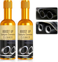 2PCS Catalytic Converter Cleaner Kit, Exhaust System Pipe Carbon Removal by MILEBAS