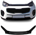 OMAC Front Bug Shield Hood Deflector Guard fits Kia Sportage 2017-2022 Black by OMAC
