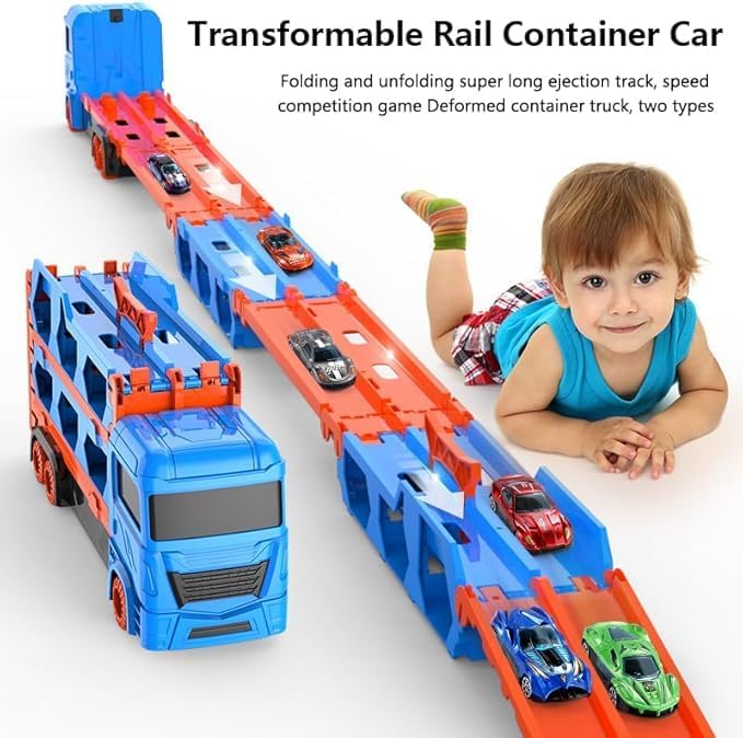 Toy Truck for Kids, Transport Truck - Image 7