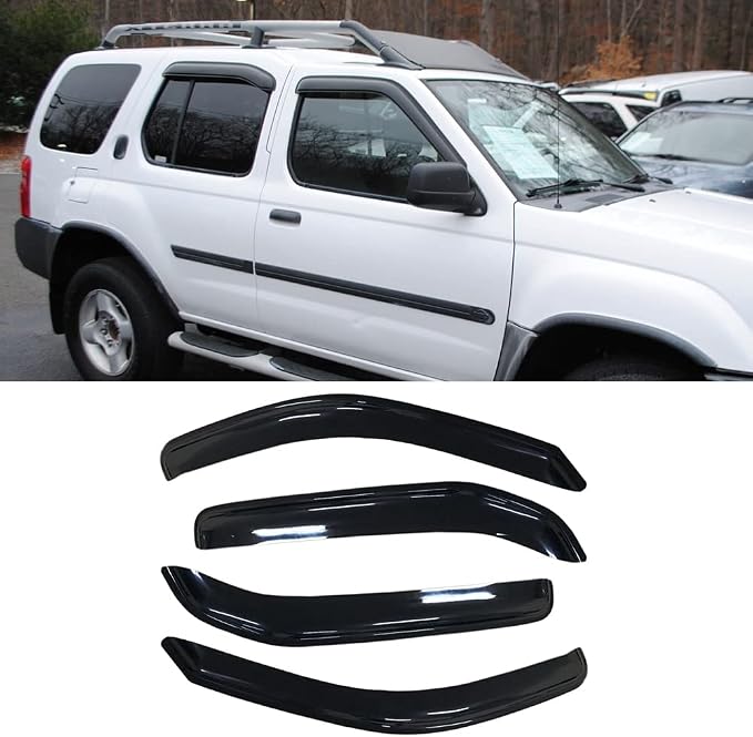 94719 Original Side Window Wind Deflector, Window Visor fit by STARTSHIP