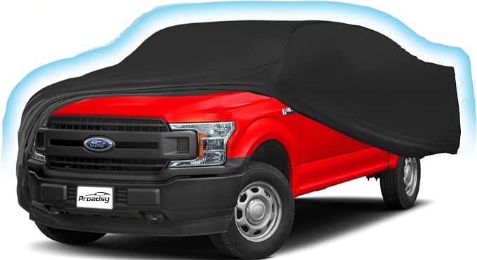 Proadsy 2025 Upgrade Car Cover for Ford F150 4 Door 2015-2024 2025 Extended Cab by Proadsy