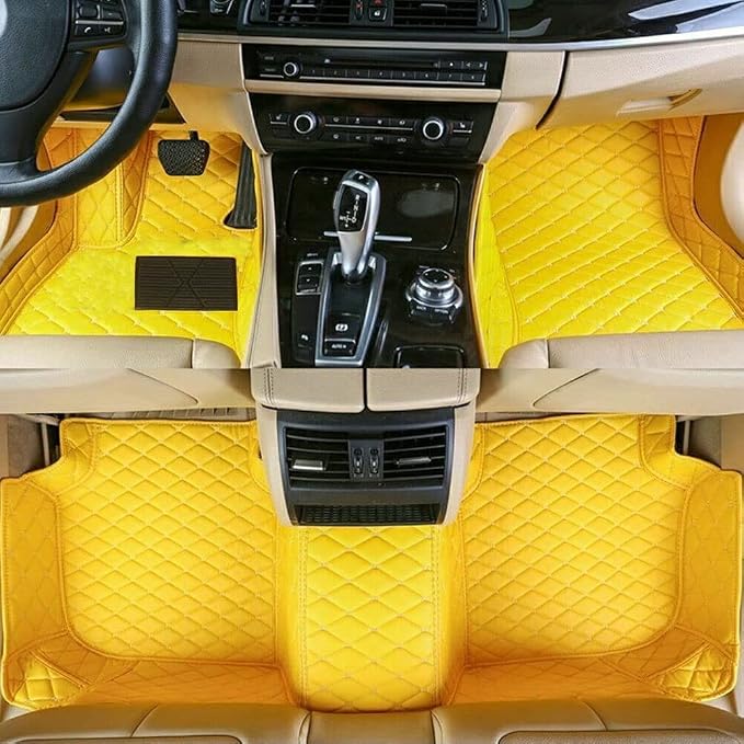 Custom All-Weather Protection Luxury Leather Floor Mats - Image 9