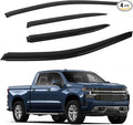 4 PCS Window Visors Deflectors Fit by CHYKORLA