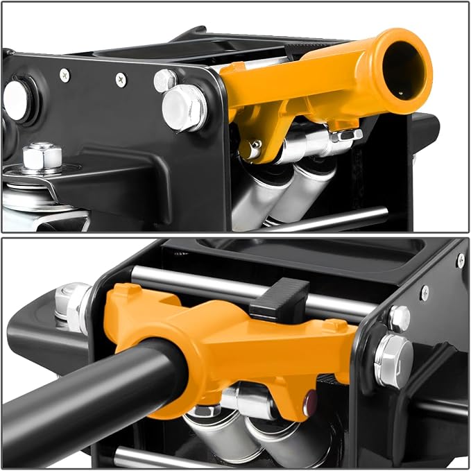 DNA MOTORING Low Profile Hydraulic Trolley Service/Floor Jack, 3 Ton Capacity - Image 6