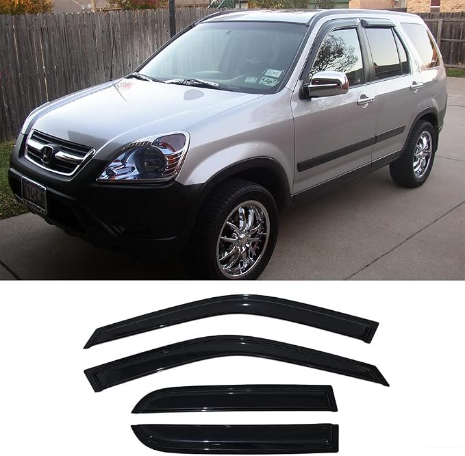 94459 Side Window Wind Vent Deflector, Dark Smoke Nice Window Visor fit by STARTSHIP
