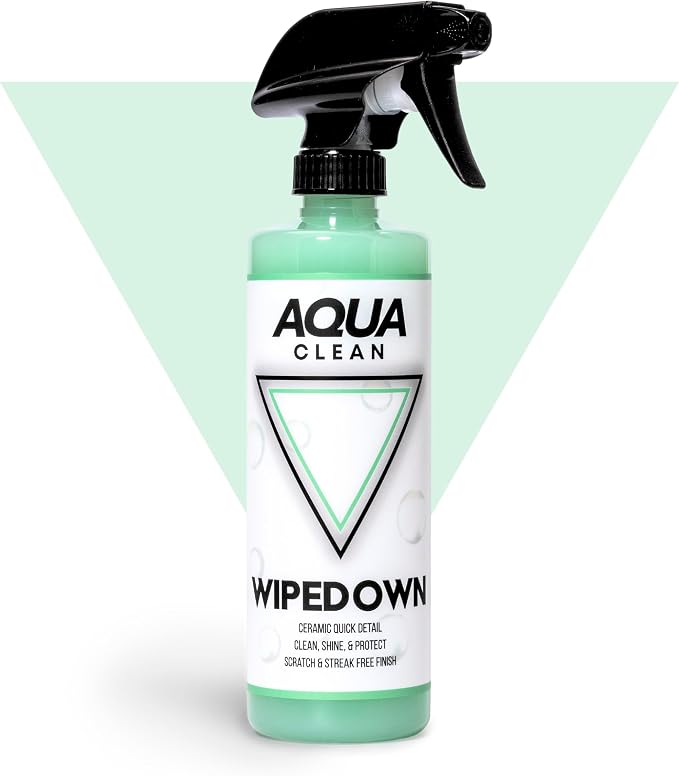 WIPEDOWN 3-in-1 Ceramic Waterless Wash & Quick Detailer | Boat Cleaner | Marine by AquaCleanDetailProducts