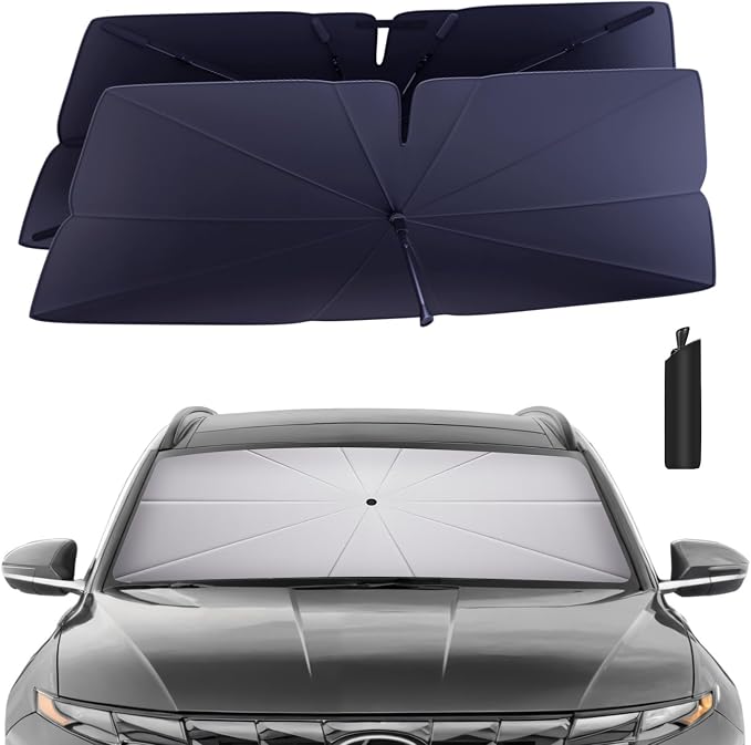 Windshield Sun Shade Umbrella: for Hyundai-Tucson-2022-2024 2025 by HIMUMOY