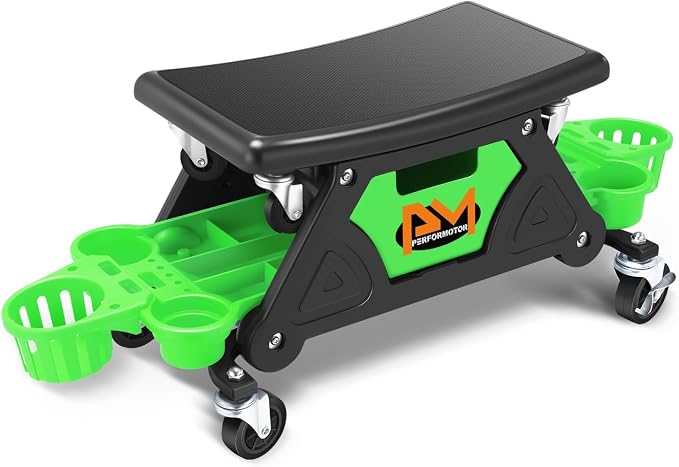 PM PERFORMOTOR Mechanic Stool by Unknown