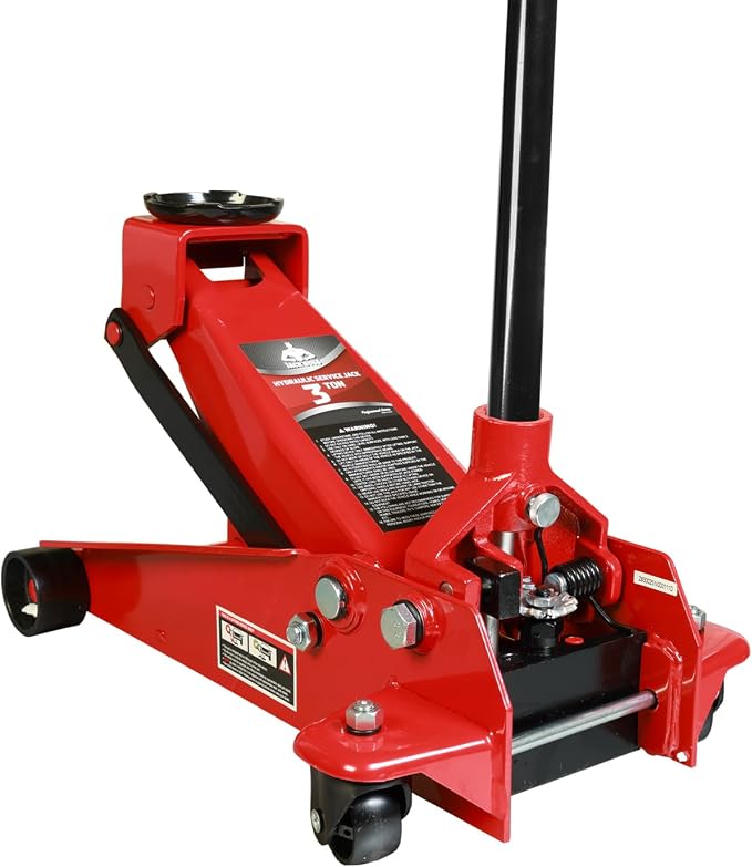 Floor Jack 3 Ton Capacity Fast Lift Service Jack Steel Heavy Duty Hydraulic Car - Image 7