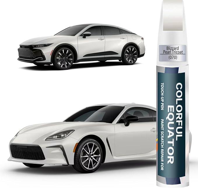 070 Blizzard Pearl Tricoat Touch Up Paint by SNSIR