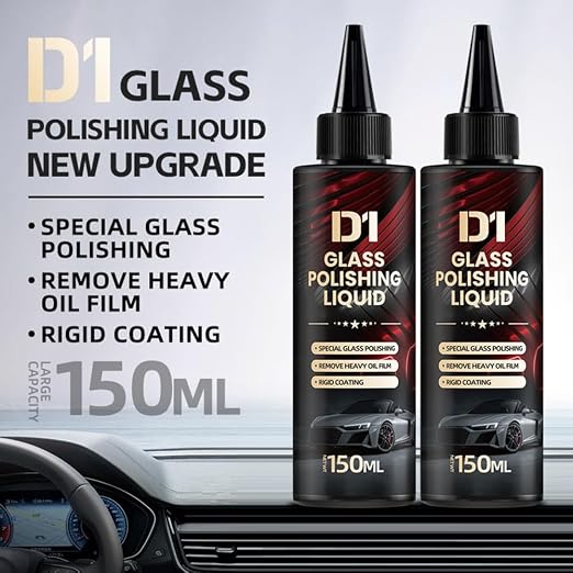 Bianca Glass Polishing Liquid D1, Bomini Car Glass Polishing Compound - Image 2