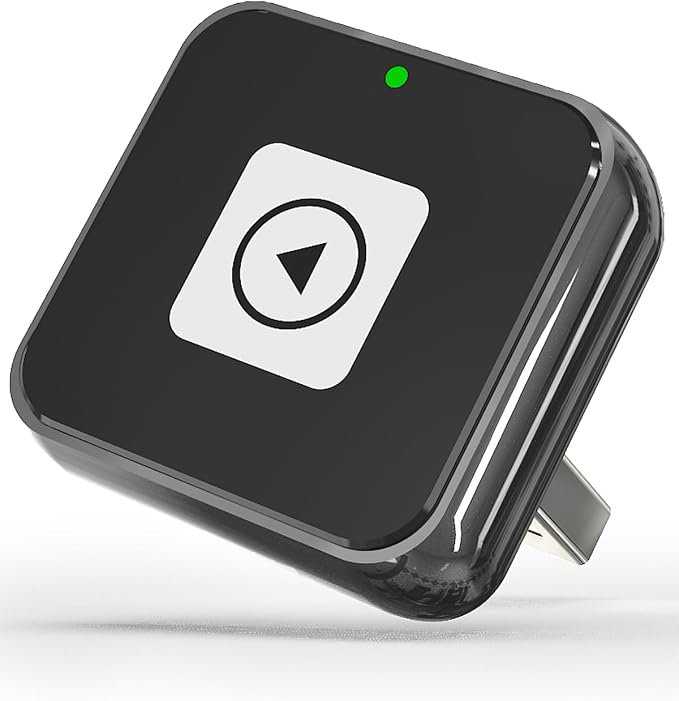 Wireless CarPlay & Android Auto Adapter 1-Inch by COLLSCOONY