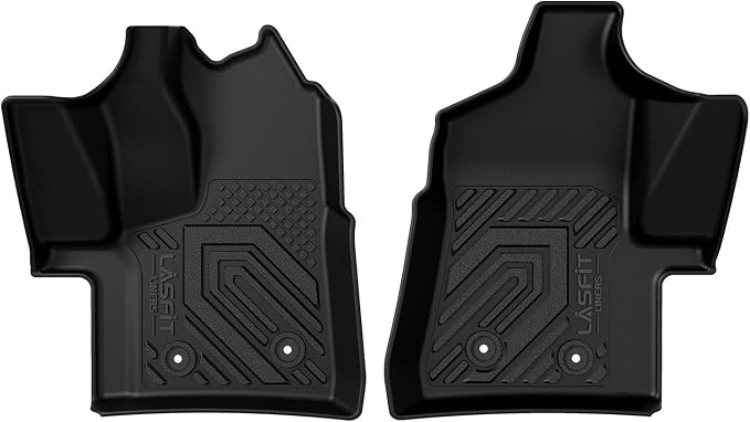 LASFIT Front Floor Mats for 2022-2025 Ford Transit 150/250/350/350HD - Image 9