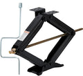 24" Car Scissor Jack, Support 7500lb Load Capacity Leveling Stabilizer by Garvee