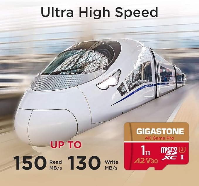 GIGASTONE 1TB Micro SD Card, 4K Game Pro, MicroSDXC Memory Card - Image 2