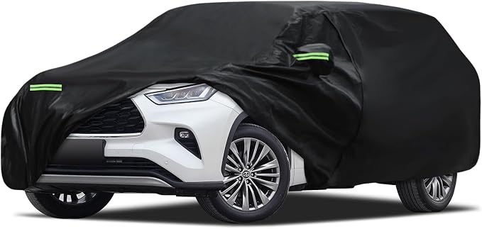 Car Cover Custom Fit for Toyota Highlander 2001-2025, Migaven Waterproof Full by Migaven