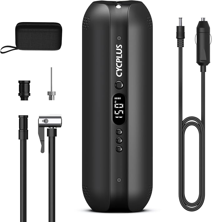 CYCPLUS Tire Inflator Portable Air Compressor by CYCPLUS
