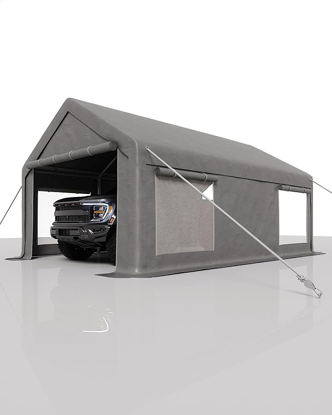 12x20 Ft Carport, Car Port - Image 2