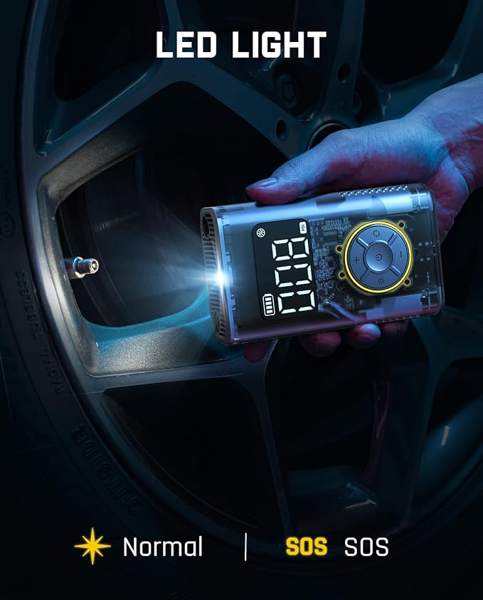 Fanttik X9 Pro Portable Tire Inflator - Image 8