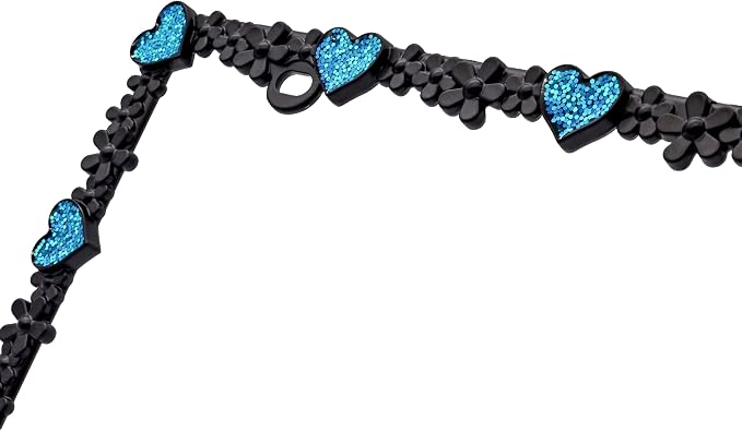 Creathome 3D Shining Daisy Heart License Plate Frame from Pure Zinc Alloy Metal - Image 7