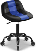 Rolling Stool with Wheels, Garage Shop Stool with Backrest, Roller Seat with by FreekyFit