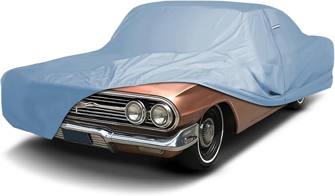 iCarCover Premium Car Cover for 1958-1972 Chevy Biscayne Heavy Duty Waterproof by iCarCover