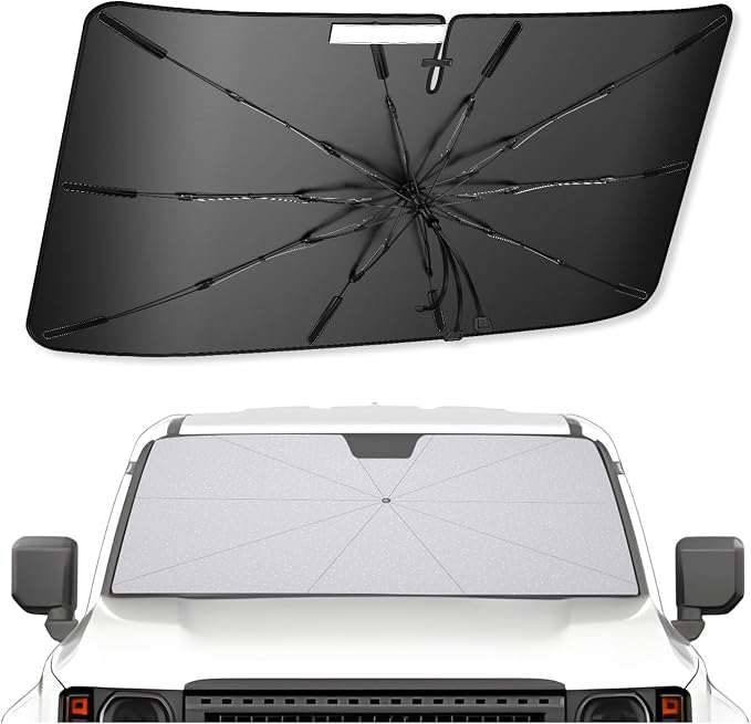 SXCY for 2024 2025 Toyota Land Cruiser Windshield Umbrella Sunshade for 2025 by SXCY